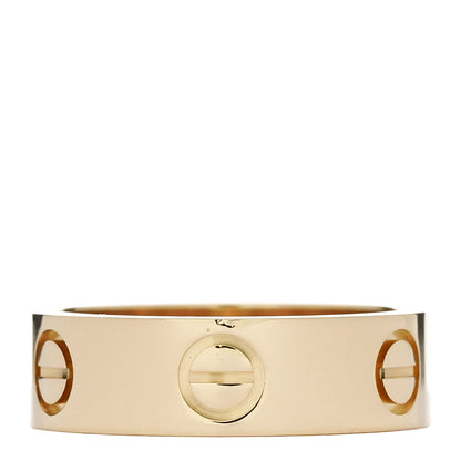 Cartier 18K Yellow Gold 5.5mm LOVE Ring 51 5.75 1 of 5