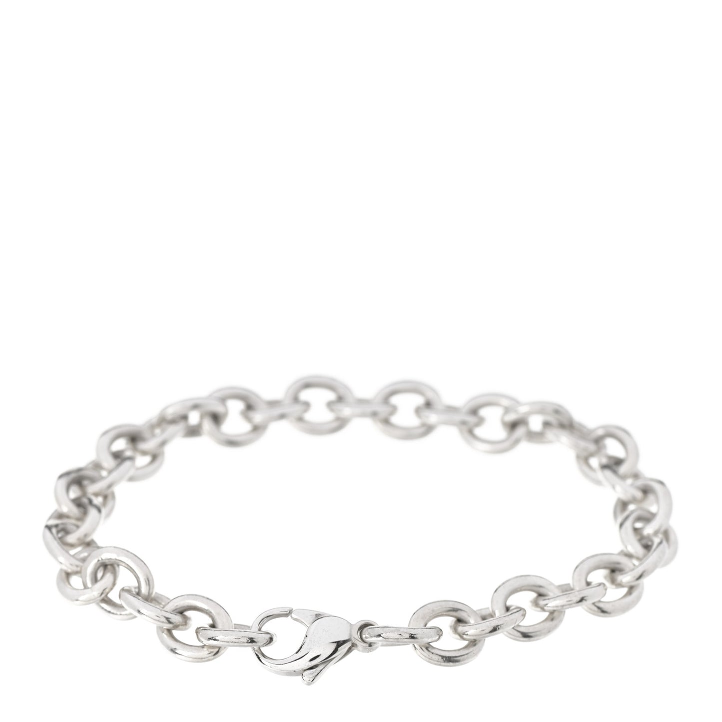 Sterling Silver Oval Link Bracelet