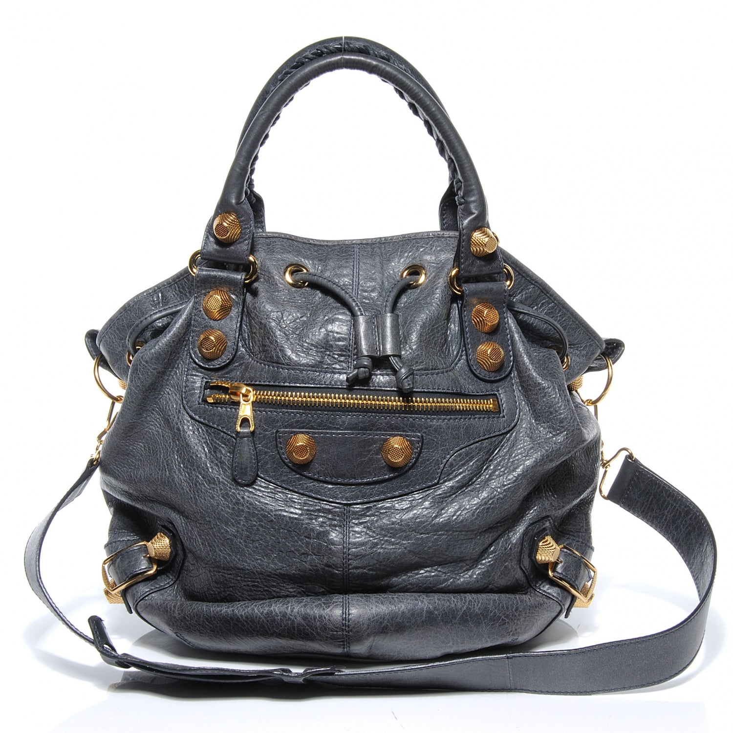 Balenciaga Agneau Giant 21 Pompon Anthracite 1 of 8