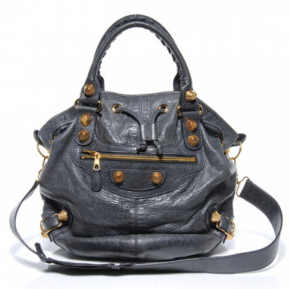 Balenciaga Agneau Giant 21 Pompon Anthracite 1 of 8