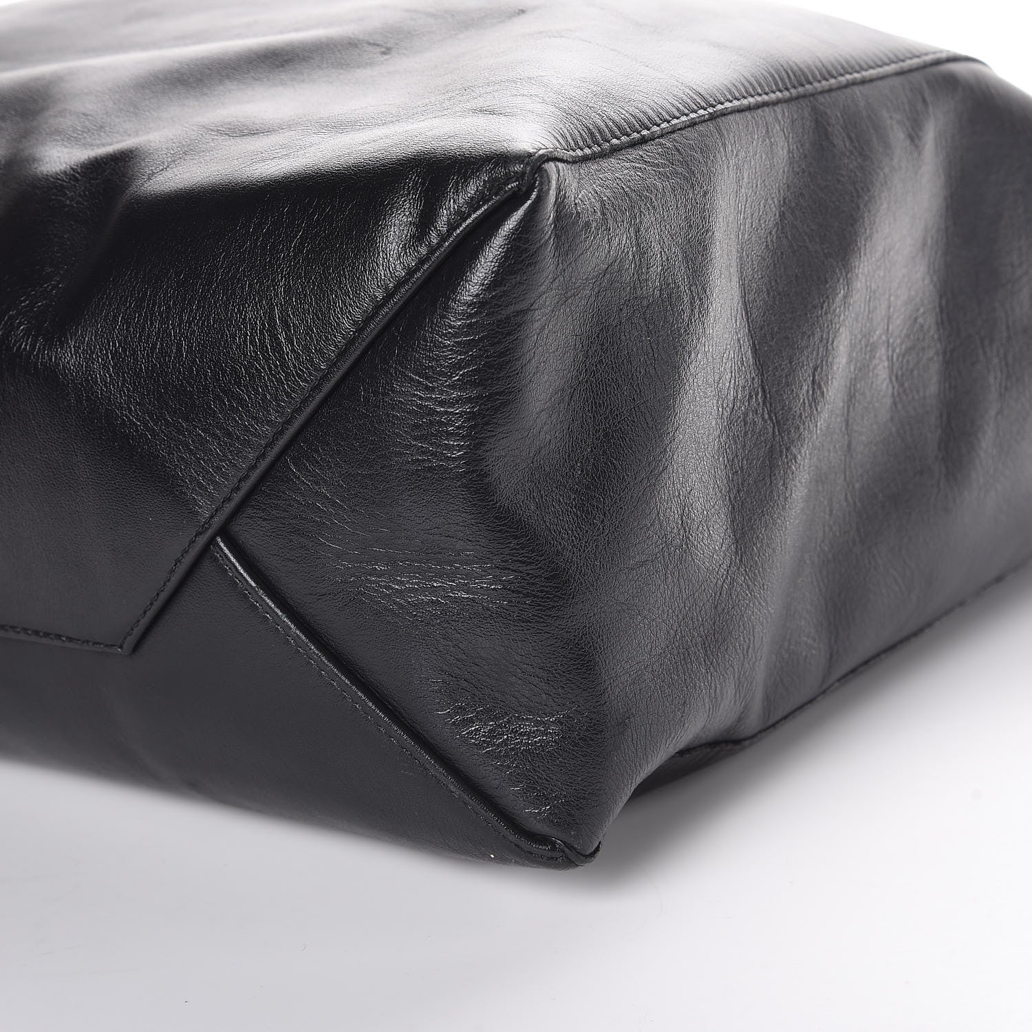 Celine Smooth Lambskin Vertical Cabas Black 9 of 9
