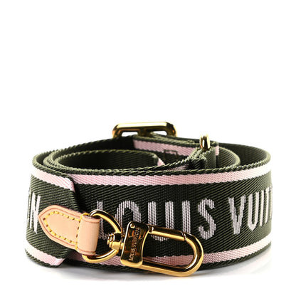 Louis Vuitton Nylon Bandouliere Shoulder Strap Kaki 1 of 5