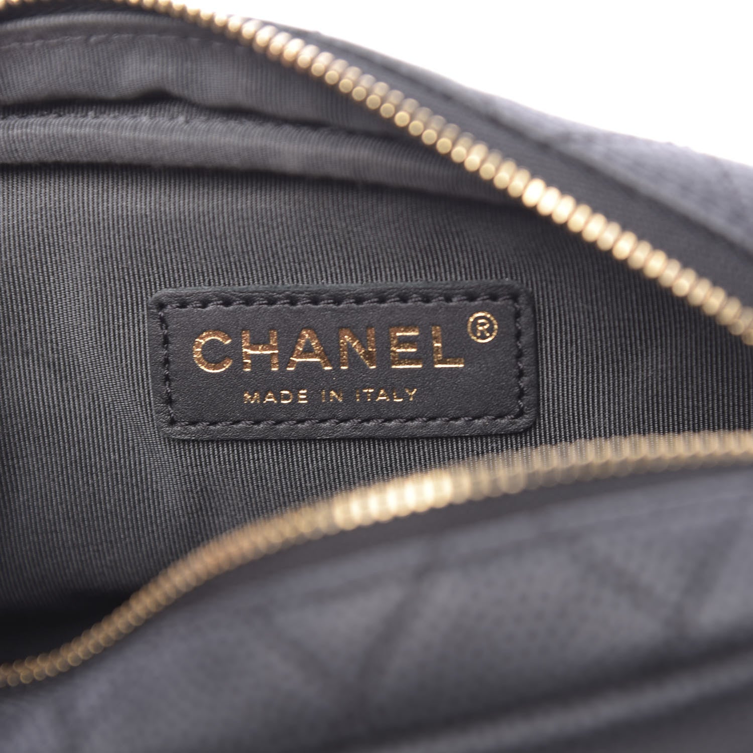 Chanel Iridescent Caviar Quilted Mini Coco Tassel Camera Case Black 5 of 9