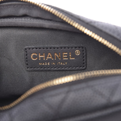 Chanel Iridescent Caviar Quilted Mini Coco Tassel Camera Case Black 5 of 9