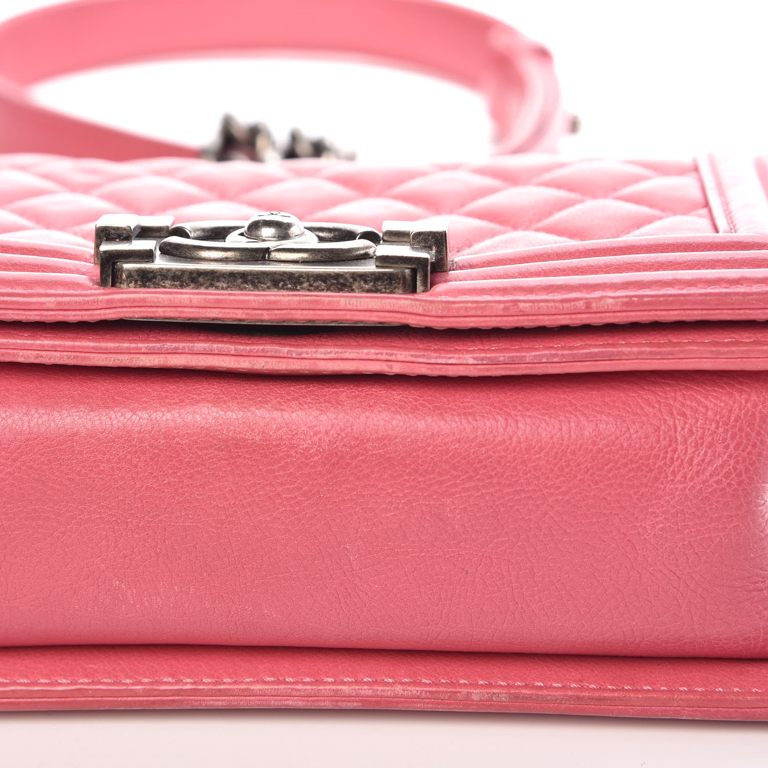Chanel Calfskin Quilted Small Boy Flap Pink 14 of 17