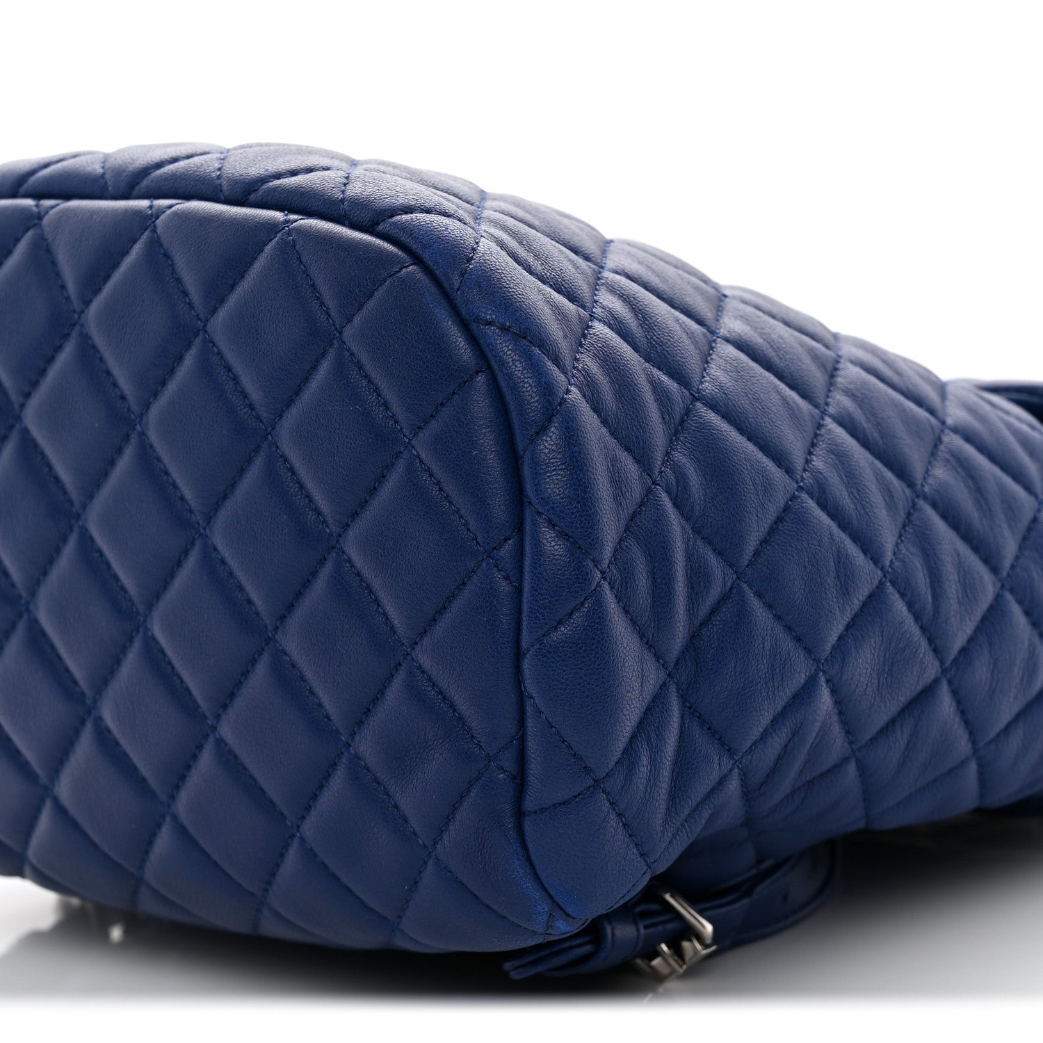 Chanel Lambskin Quilted Small Urban Spirit Backpack Blue 10 of 10