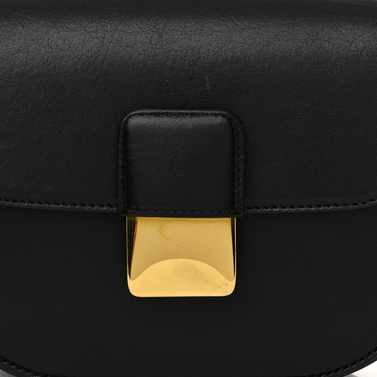 Calfskin Mini Desiree Crossbody Bag Black