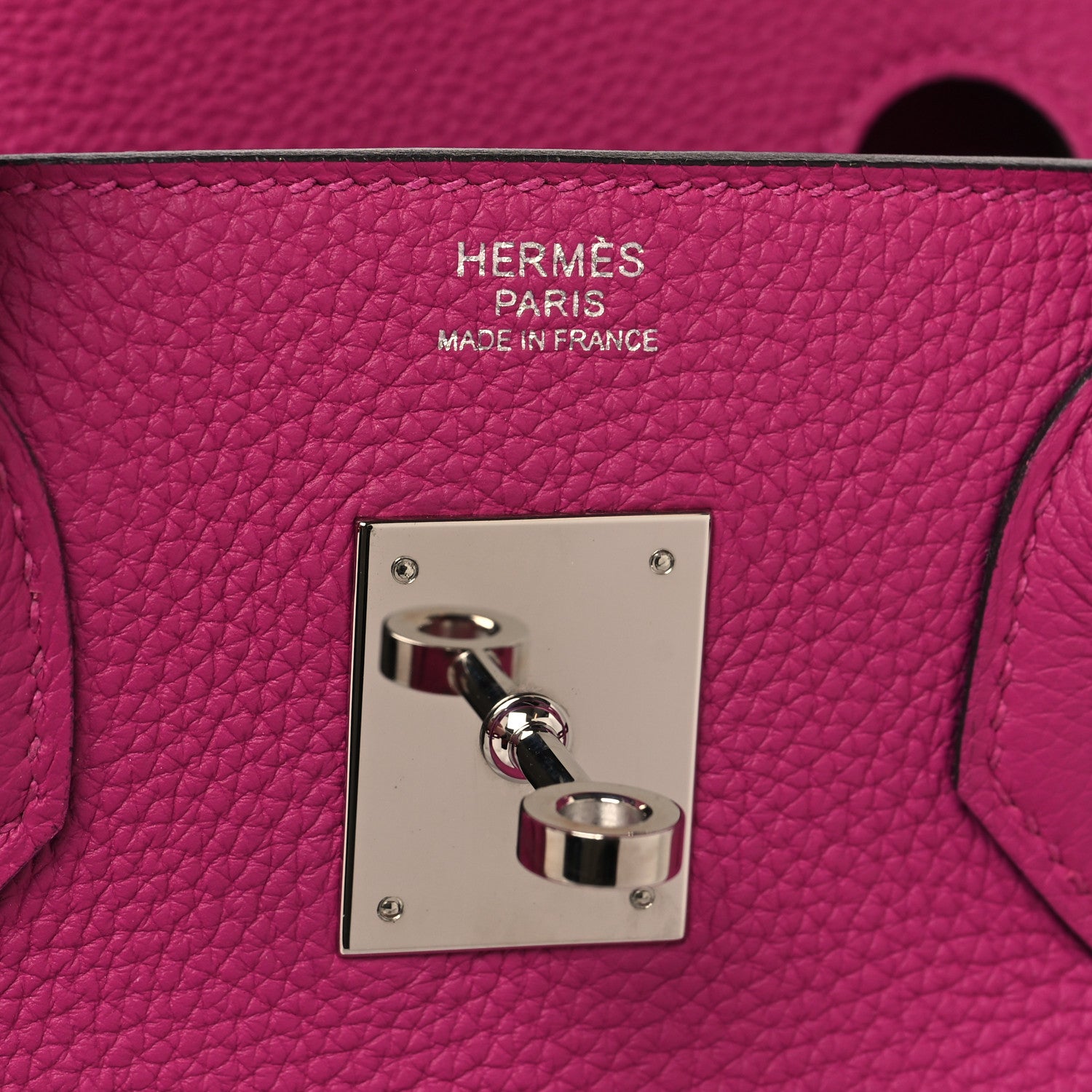 Hermes Togo Birkin 30 Rose Pourpre 6 of 12