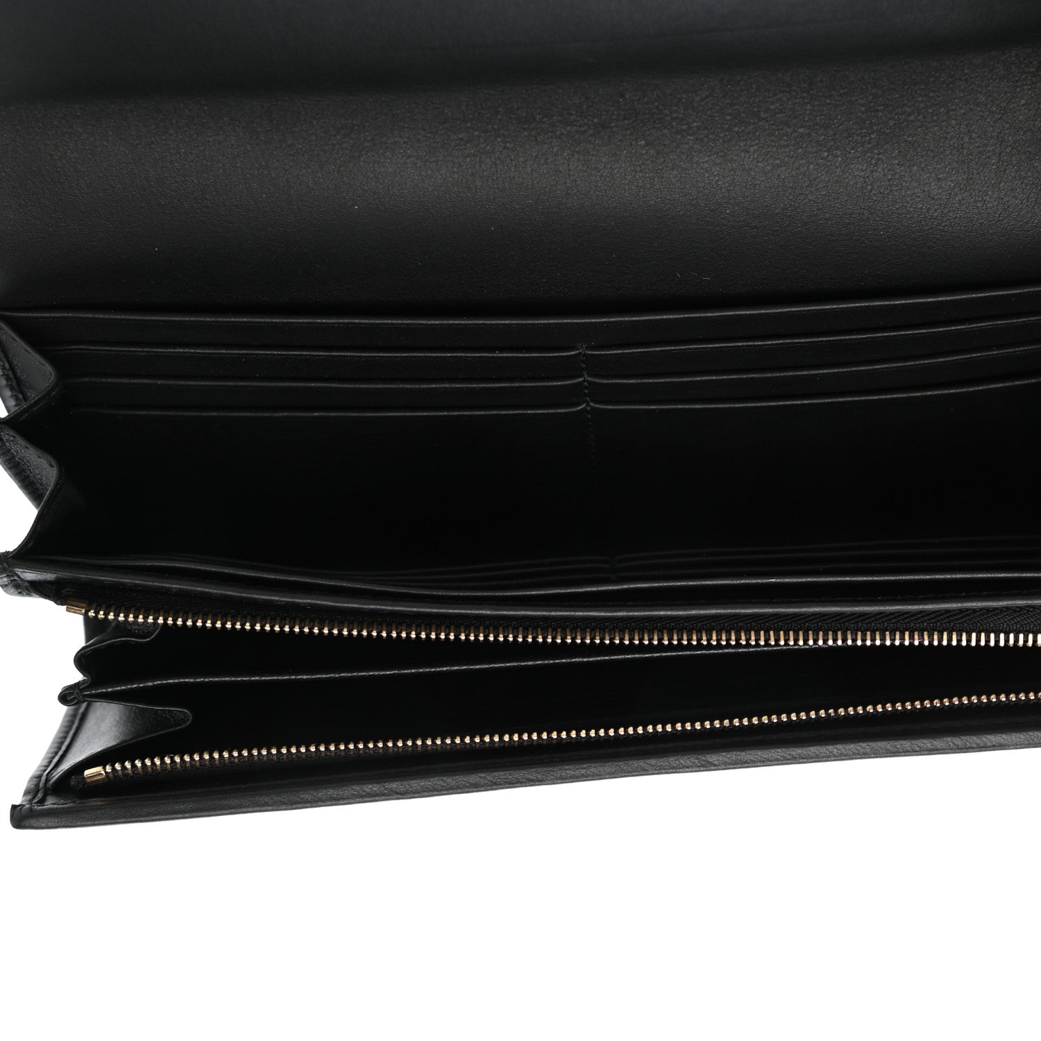 Gucci Diamante Sukey Continental Wallet Beige Ebony Black 5 of 7