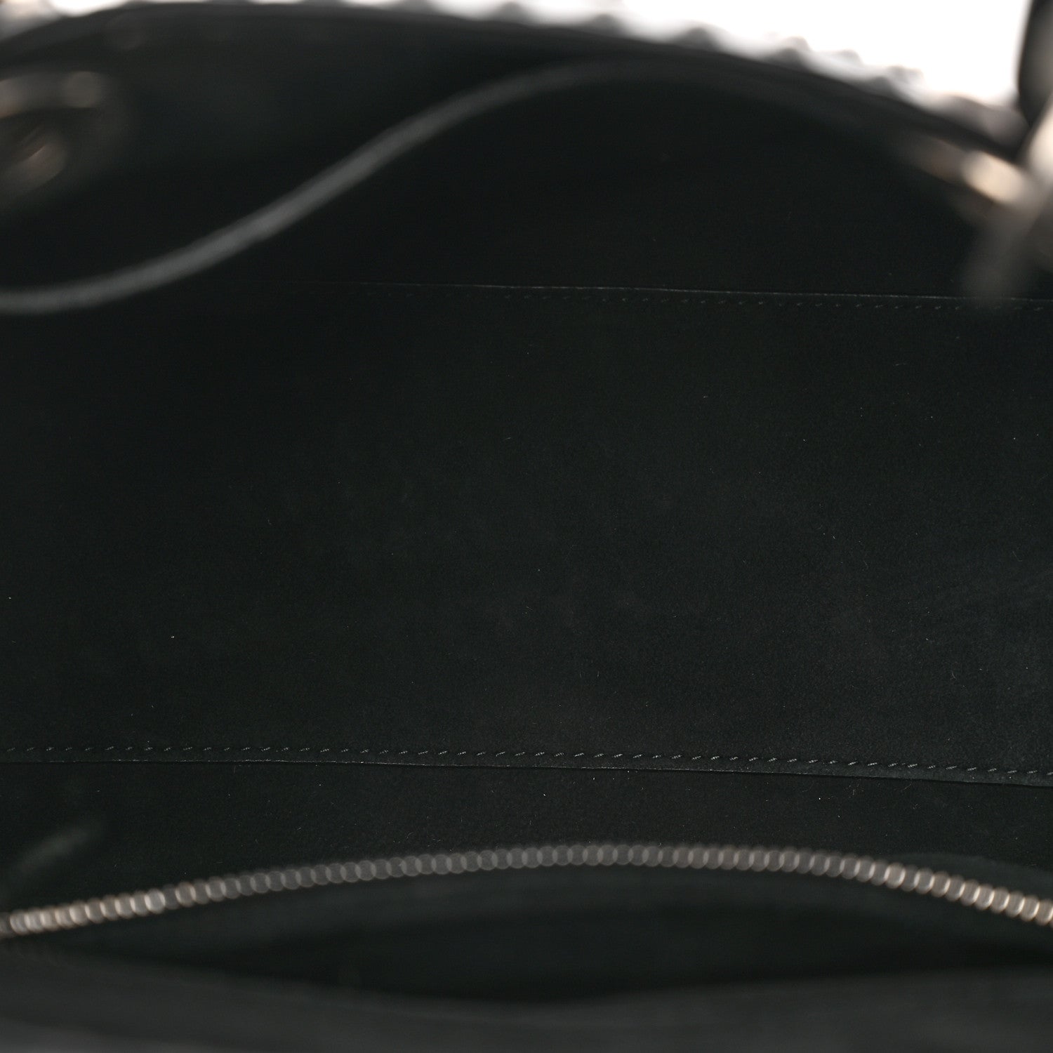 Christian Dior Calfskin Studded Flower Medium Lady Dior Black 5 of 11