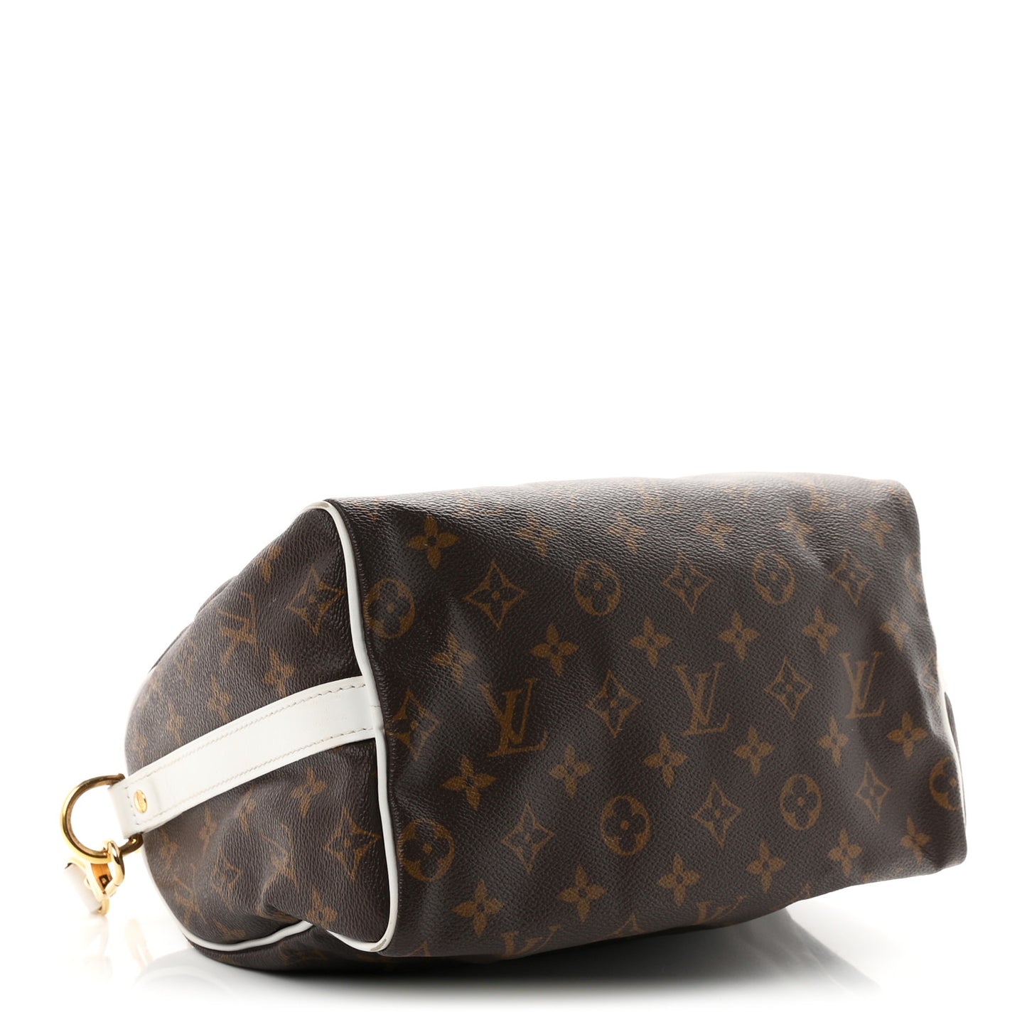 Monogram LV Match Speedy Bandouliere 25 White