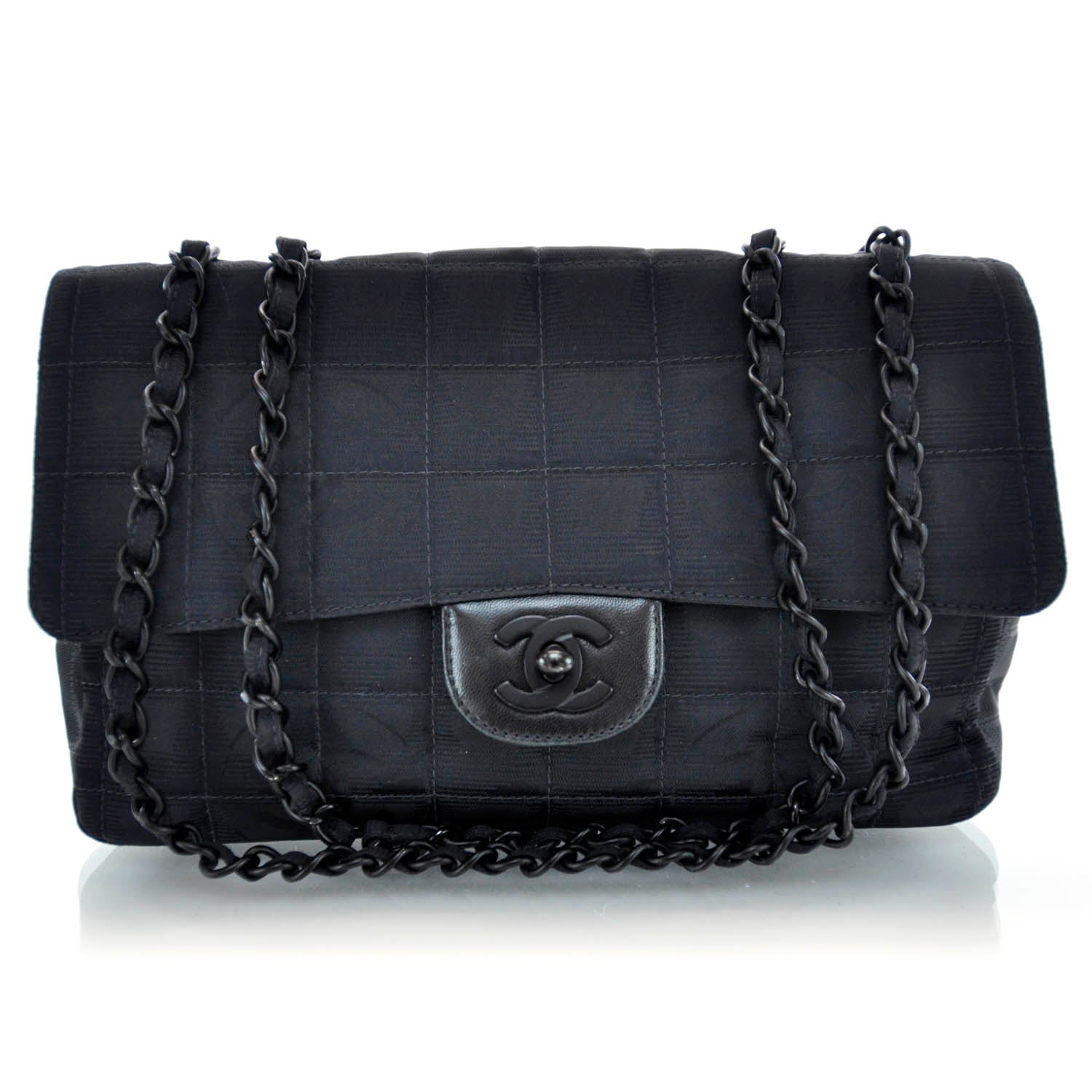 Chanel Nylon Travel Flap Black 1 of 10