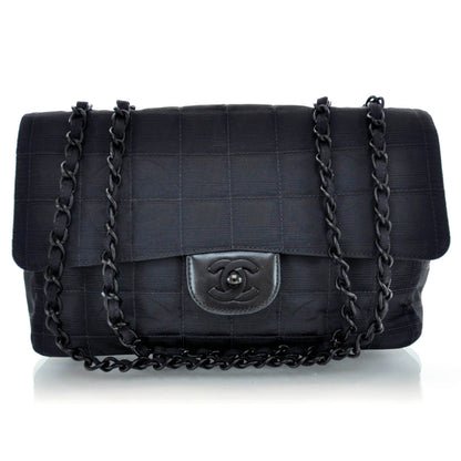 Chanel Nylon Travel Flap Black 1 of 10