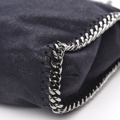 Stella McCartney Shaggy Deer Falabella Fold Over Tote Navy 9 of 9