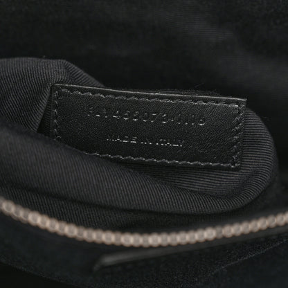 Saint Laurent Suede Flat Messenger Bag Black 7 of 15