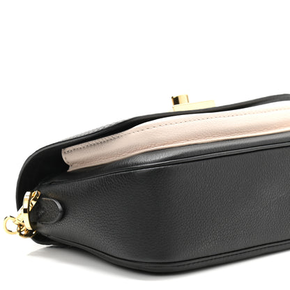 Louis Vuitton Grained Calfskin Lockme Tender Black 8 of 9