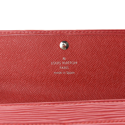 Louis Vuitton Epi Sarah Wallet Rubis 8 of 8