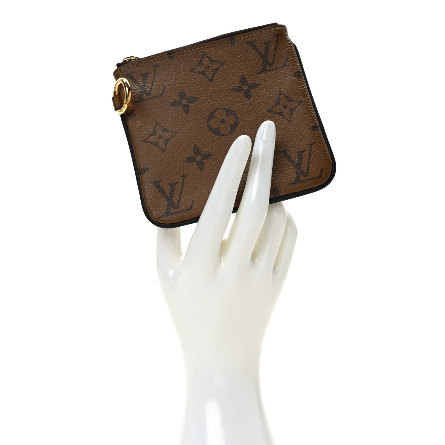 Louis Vuitton Reverse Monogram Trio Square Pouch 2 of 6