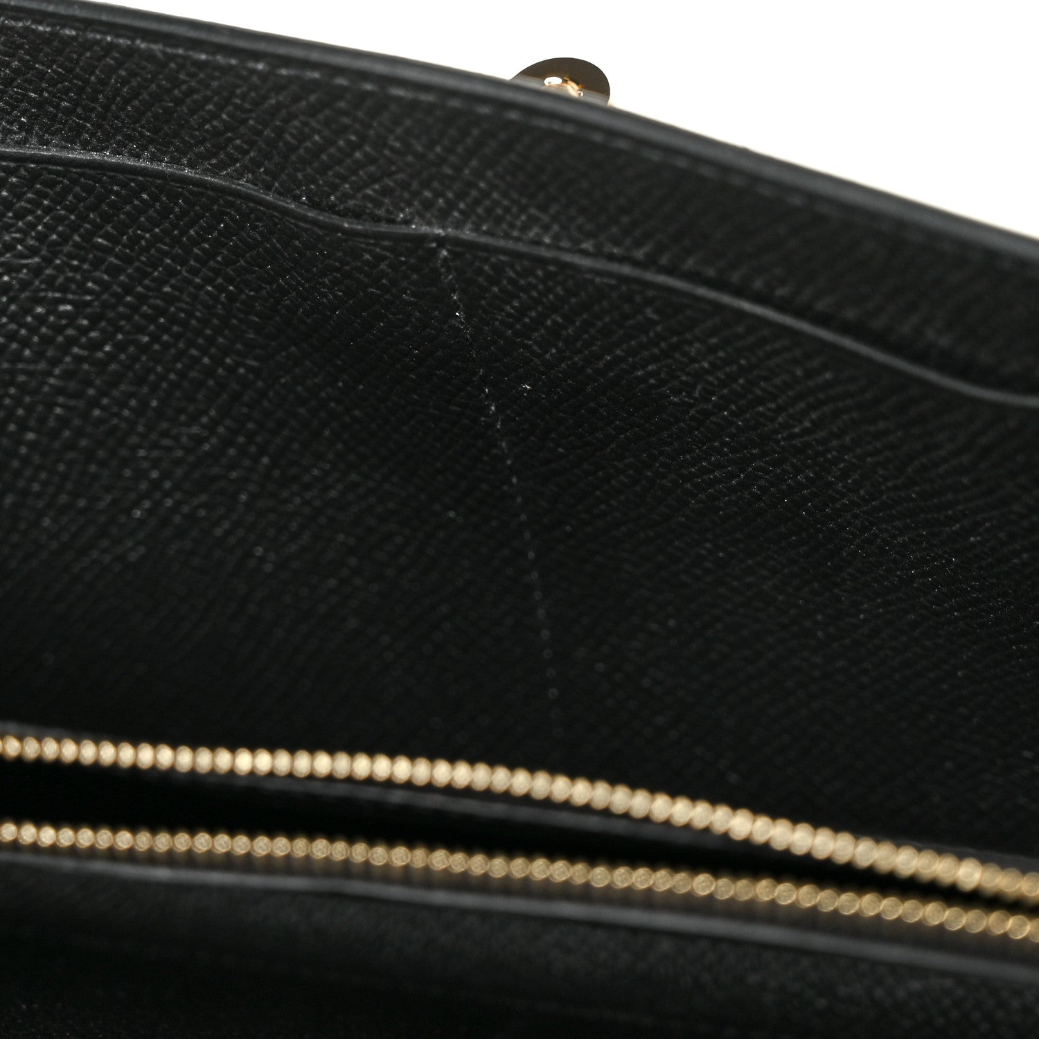 Hermes Epsom Kelly Wallet To Go Black 11 of 14