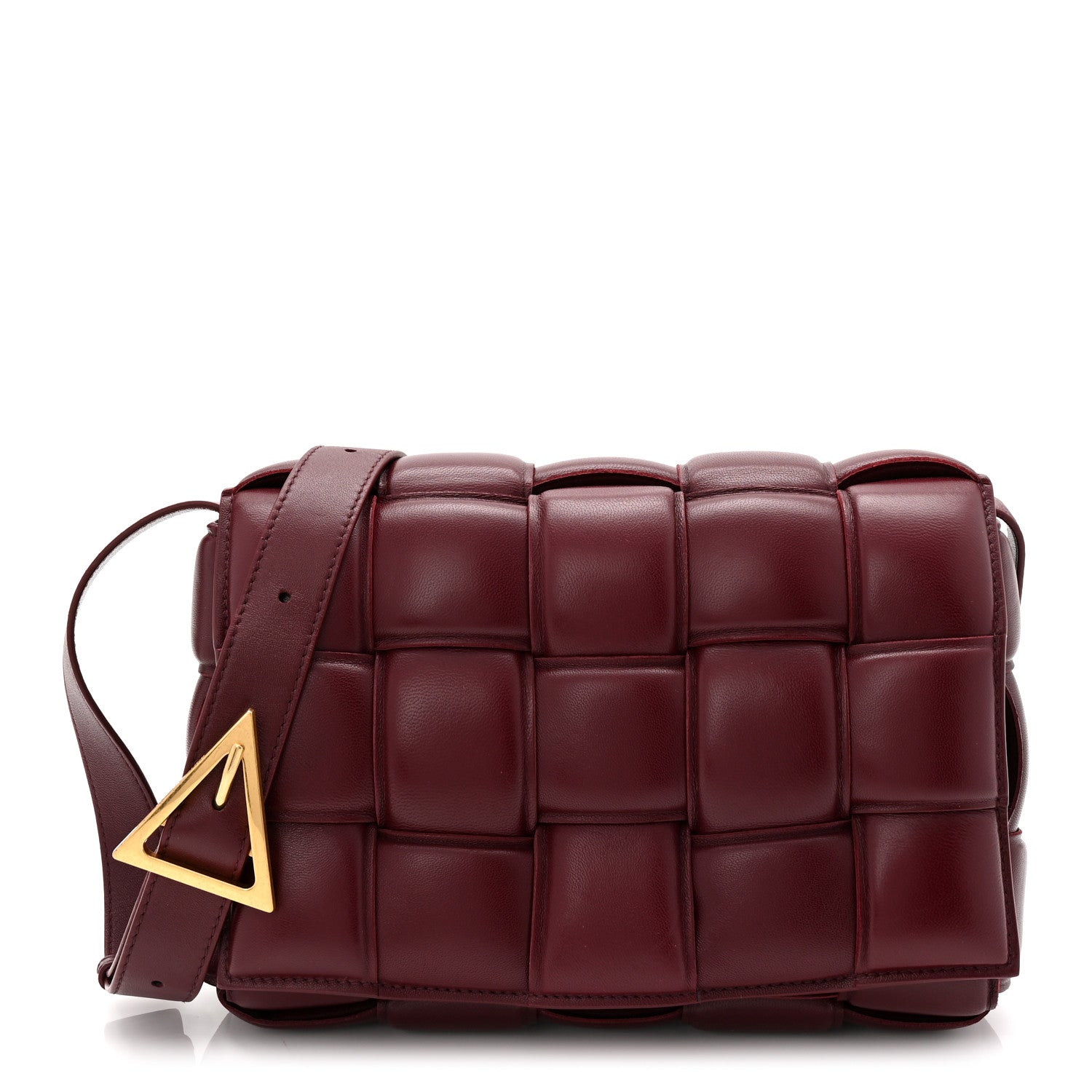 Bottega Veneta Nappa Maxi Intrecciato Small Padded Cassette Crossbody Bag Barolo 1 of 10