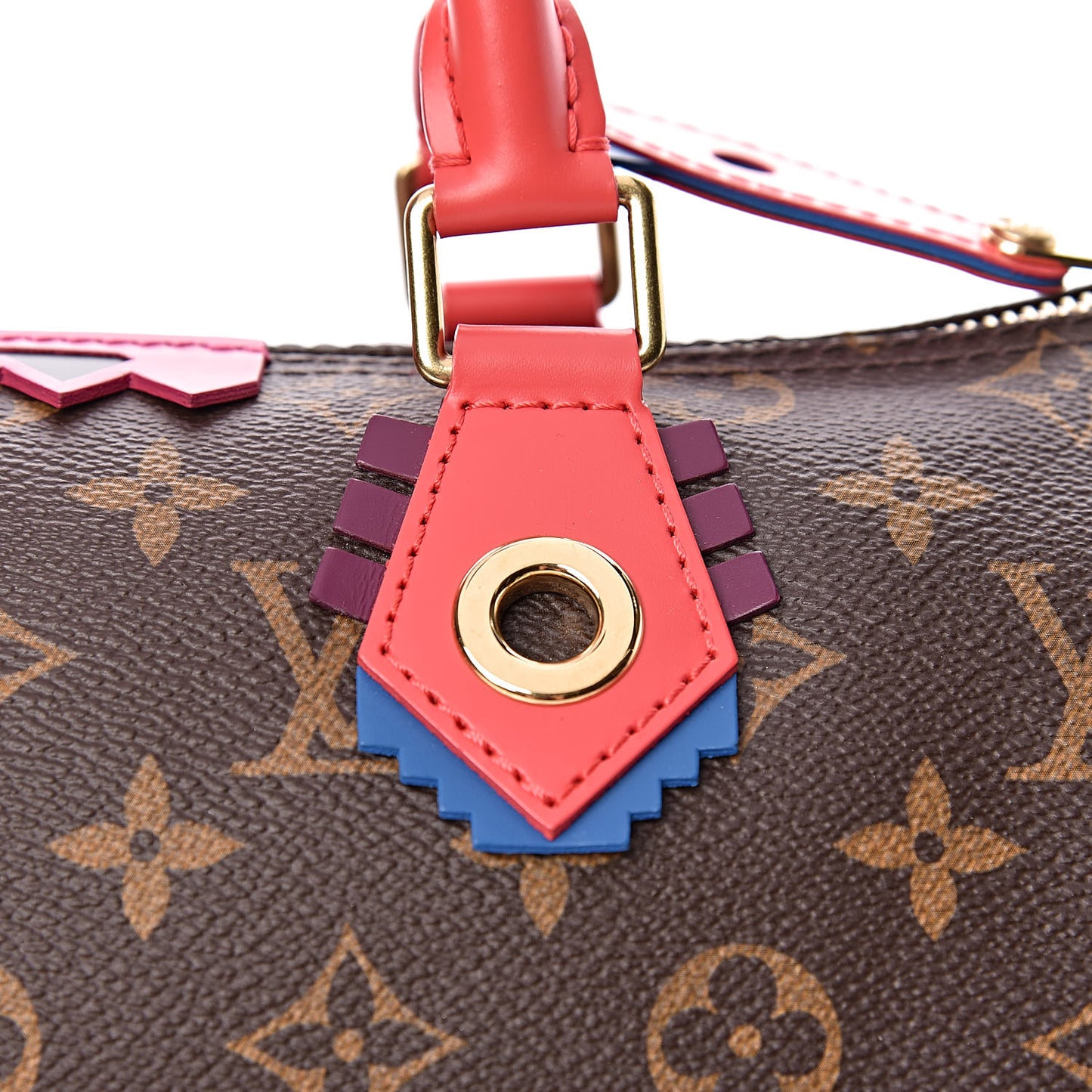 Monogram Totem Speedy 30 Flamingo