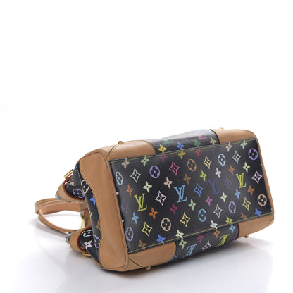 Louis Vuitton Monogram Multicolor Claudia Black 3 of 11