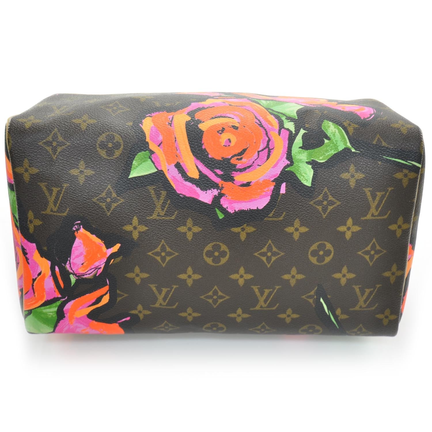 Louis Vuitton Monogram Roses Speedy 30 4 of 10