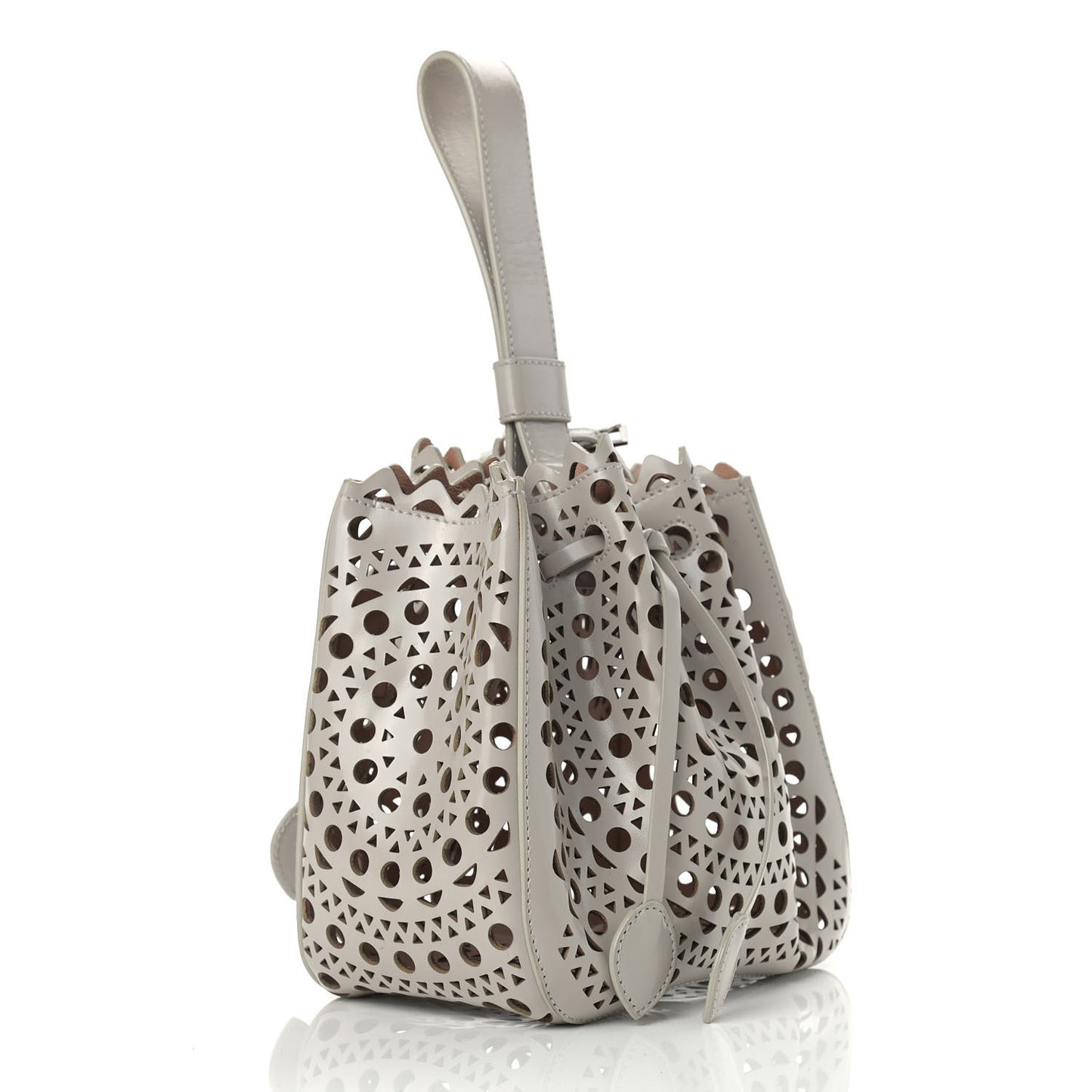 Calfskin Vienne Rose-Marie 19 Bag Grey
