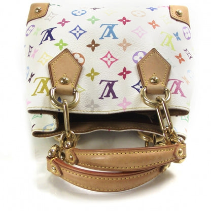 Louis Vuitton Monogram Multicolor Audra White 6 of 9