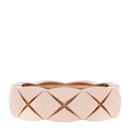 Chanel 18K Beige Gold Diamond Small Coco Crush Ring 55 7.25 3 of 5