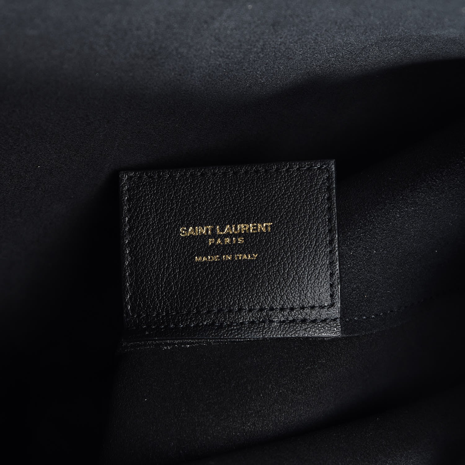 Saint Laurent Calfskin Large Shopping Tote Black 7 of 12