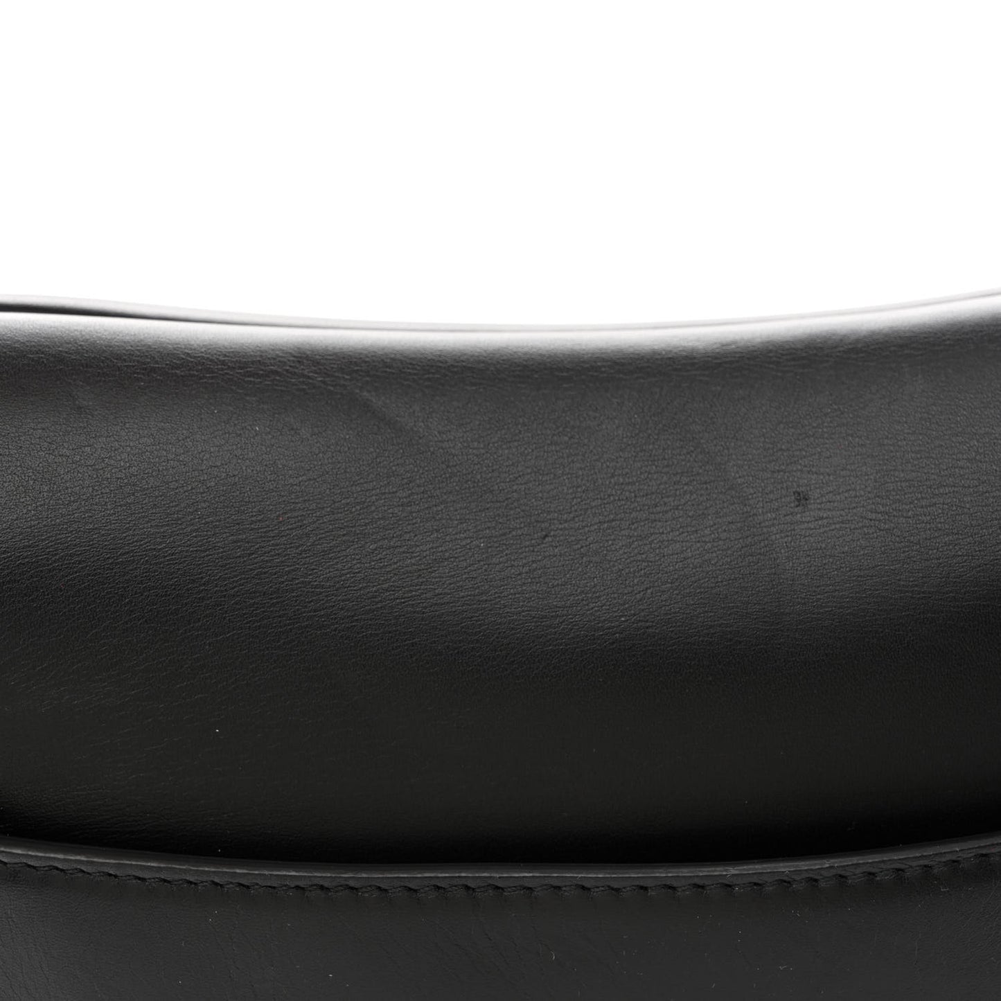 Calfskin Saddle Bag Black