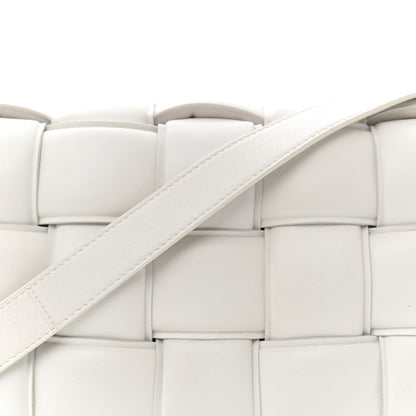 Bottega Veneta Nappa Maxi Intreccio Padded Cassette Crossbody Bag Chalk 8 of 12