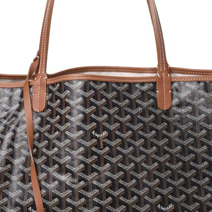 Goyard Goyardine Saint Louis GM Black Gold 11 of 11