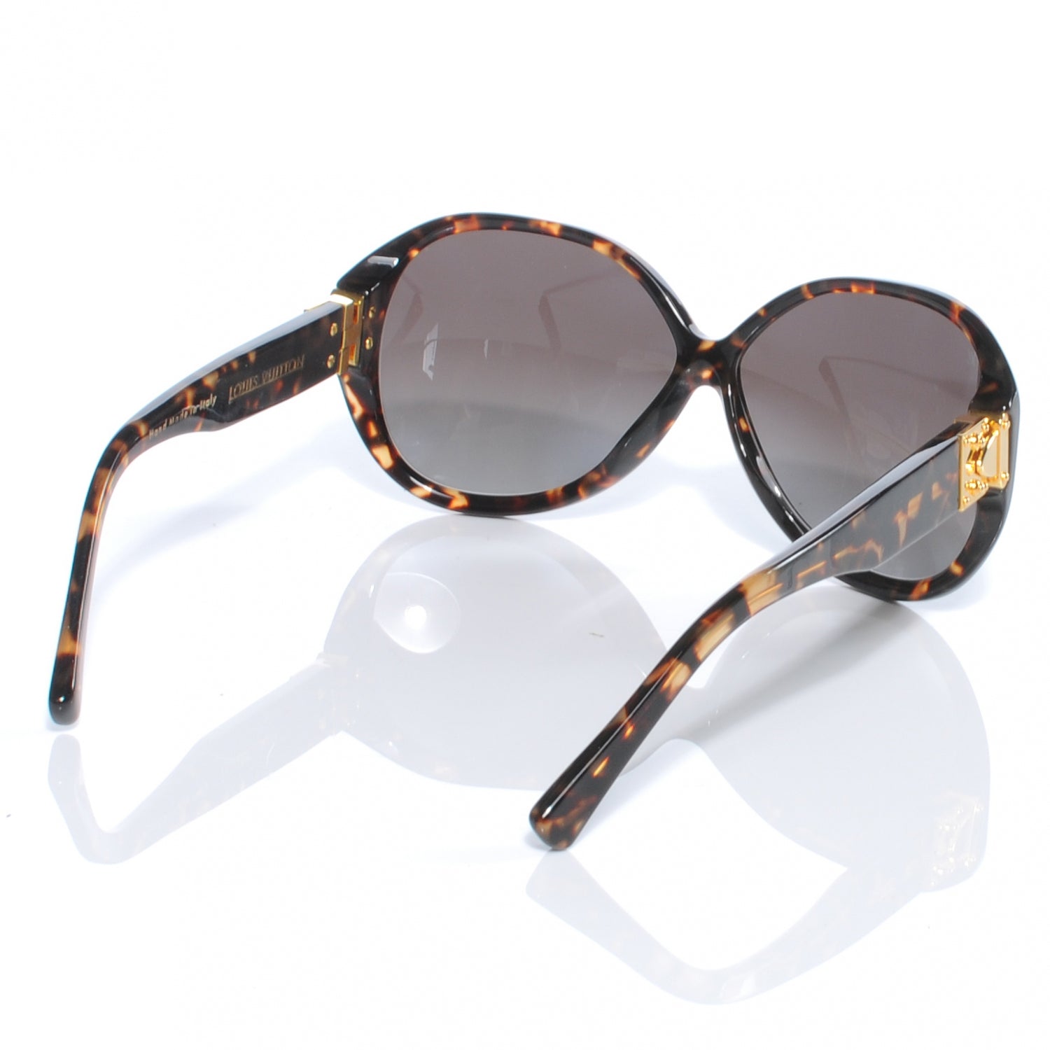 Louis Vuitton Oversized Soupcon Sunglasses Tortoise 3 of 5