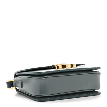 Celine Shiny Calfskin Teen Triomphe Petrol 4 of 14