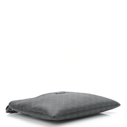 Gucci GG Plus Monogram Medium Flat Messenger Bag Black 4 of 10