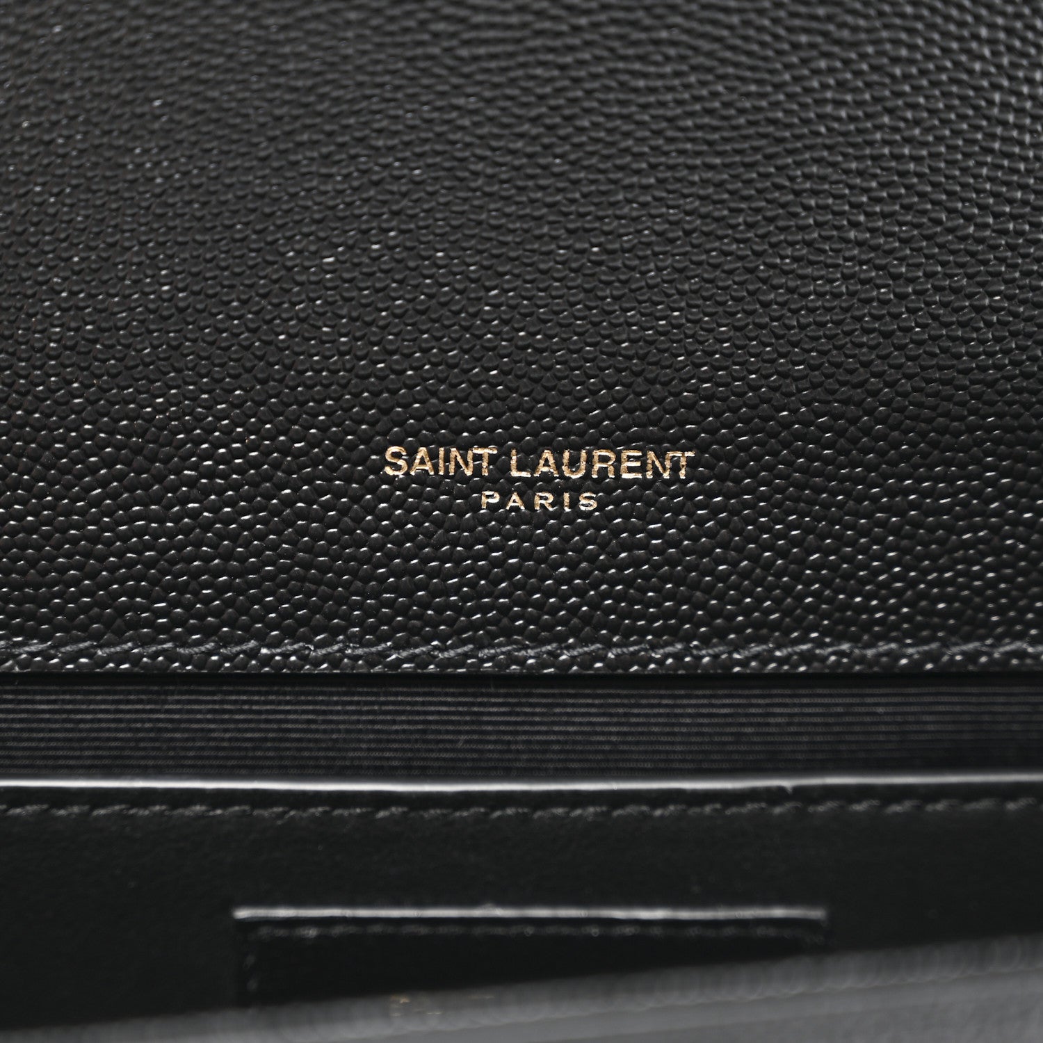 Saint Laurent Grain De Poudre Small Monogram Kate Satchel Black 6 of 12