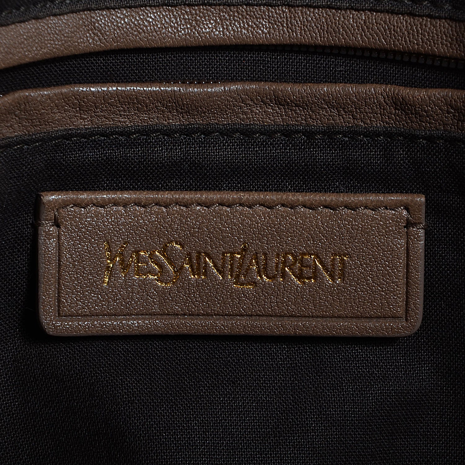 Saint Laurent Sheepskin Medium Cabas ChYc Taupe 6 of 8