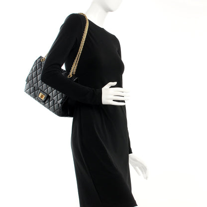 Chanel Aged Calfskin Quilted 2.55 Reissue 227 Flap Black 2 of 7