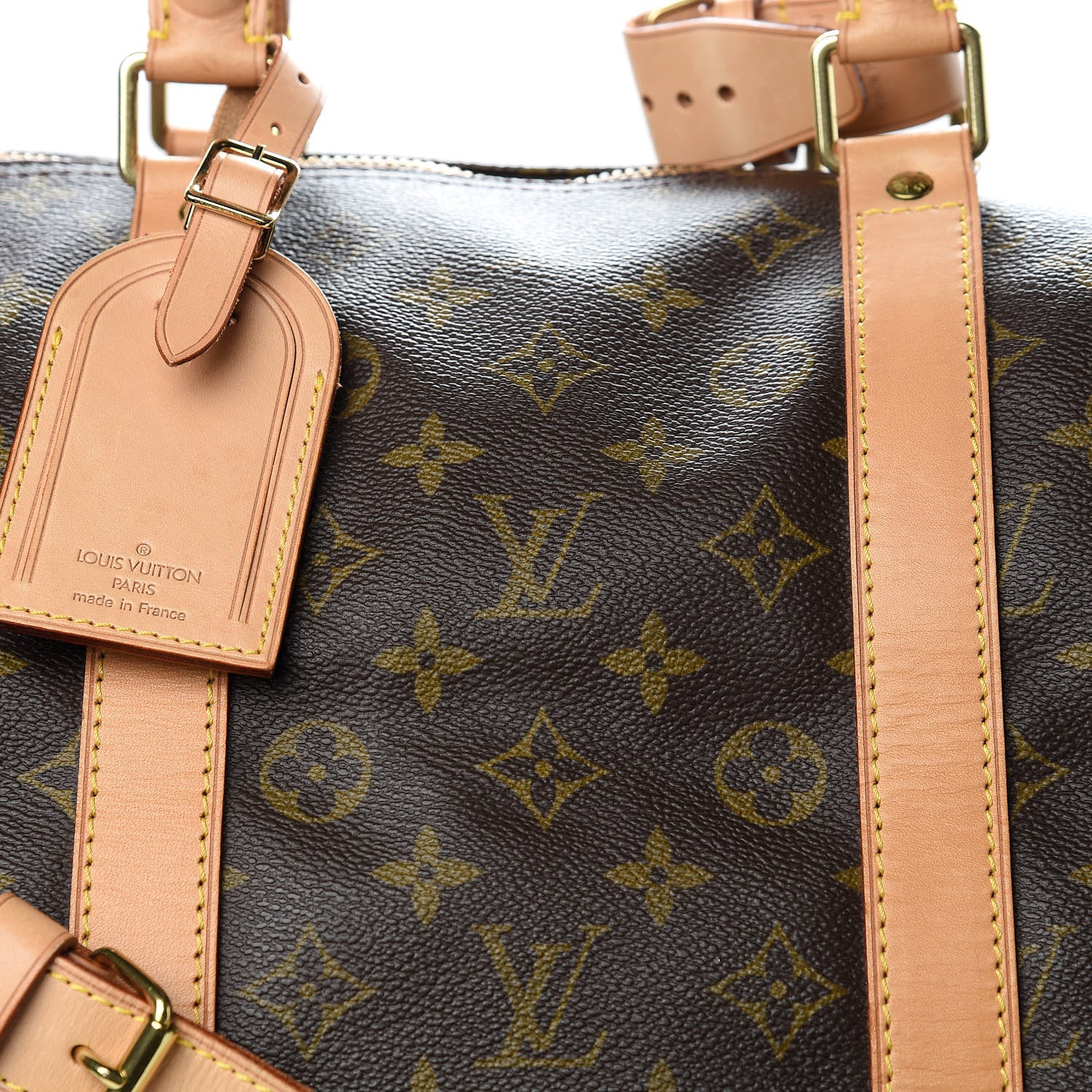 Louis Vuitton Monogram Keepall Bandouliere 55 9 of 13