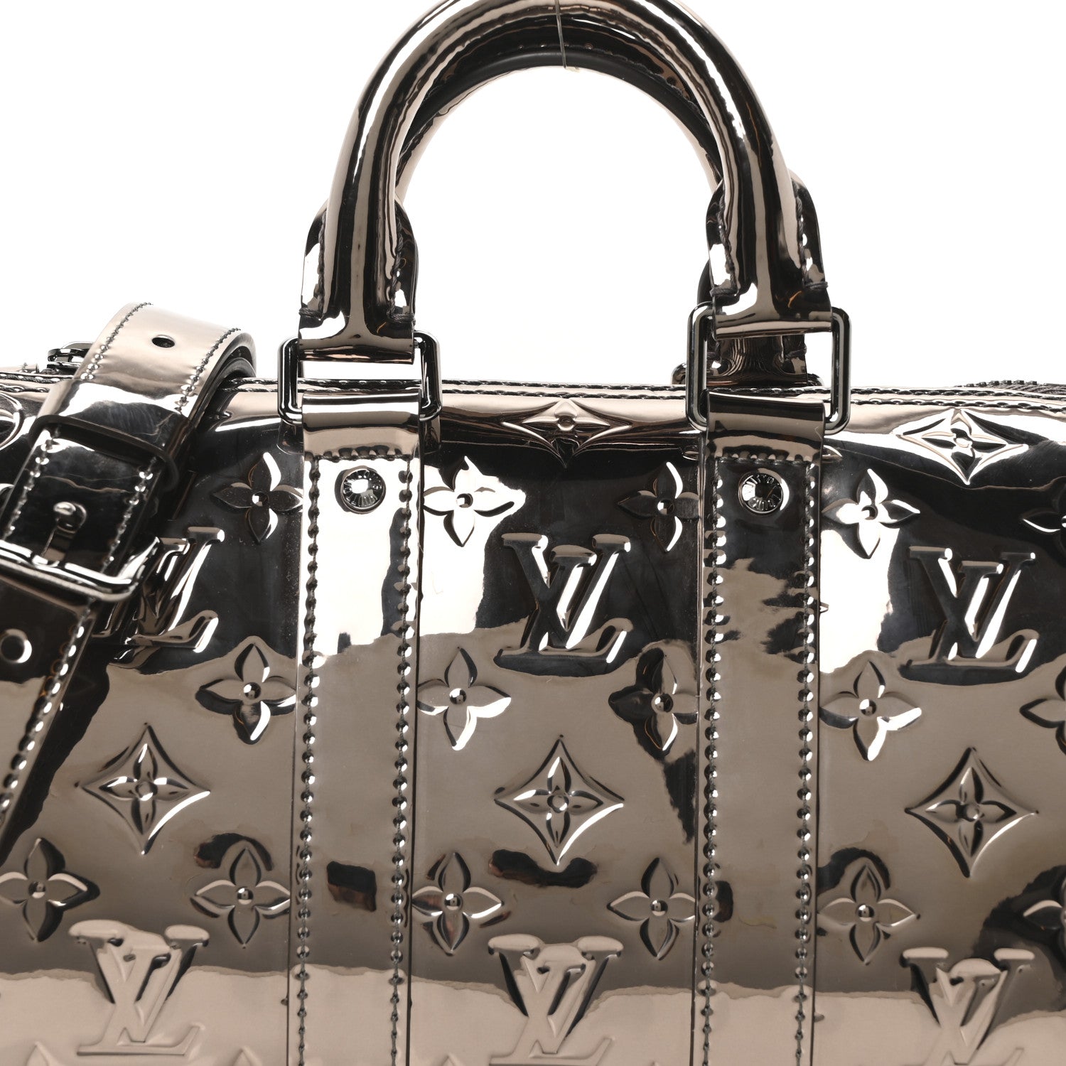 Louis Vuitton Mirror Monogram Heritage Keepall Bandouliere 25
