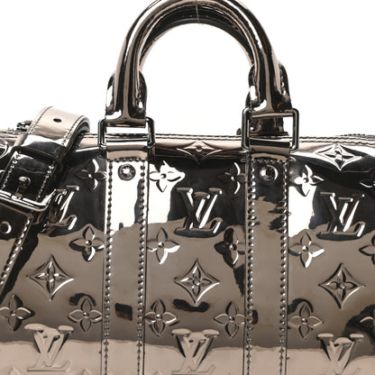 Louis Vuitton Mirror Monogram Heritage Keepall Bandouliere 25 Gunmetal 7 of 10