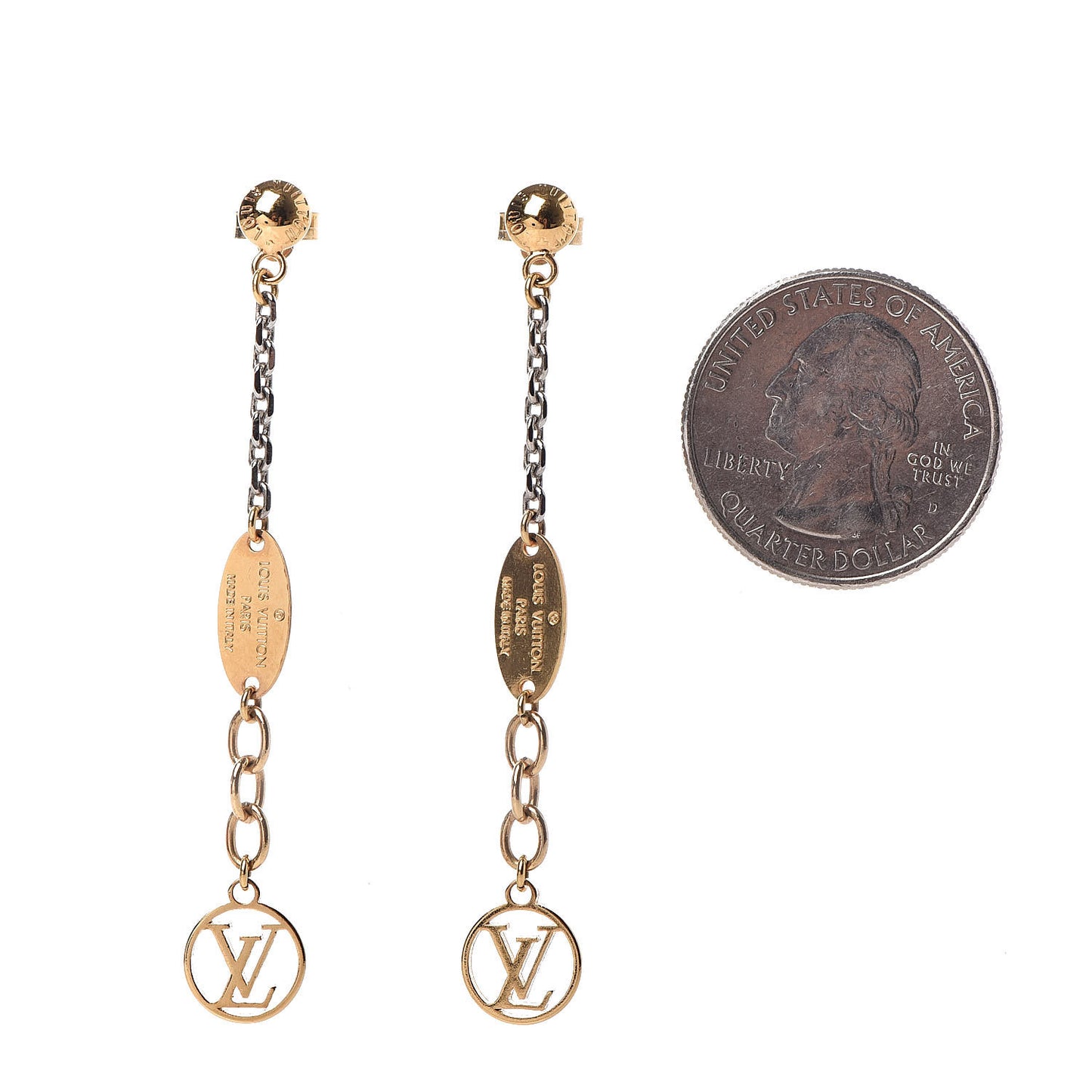 Logomania Earrings Gold