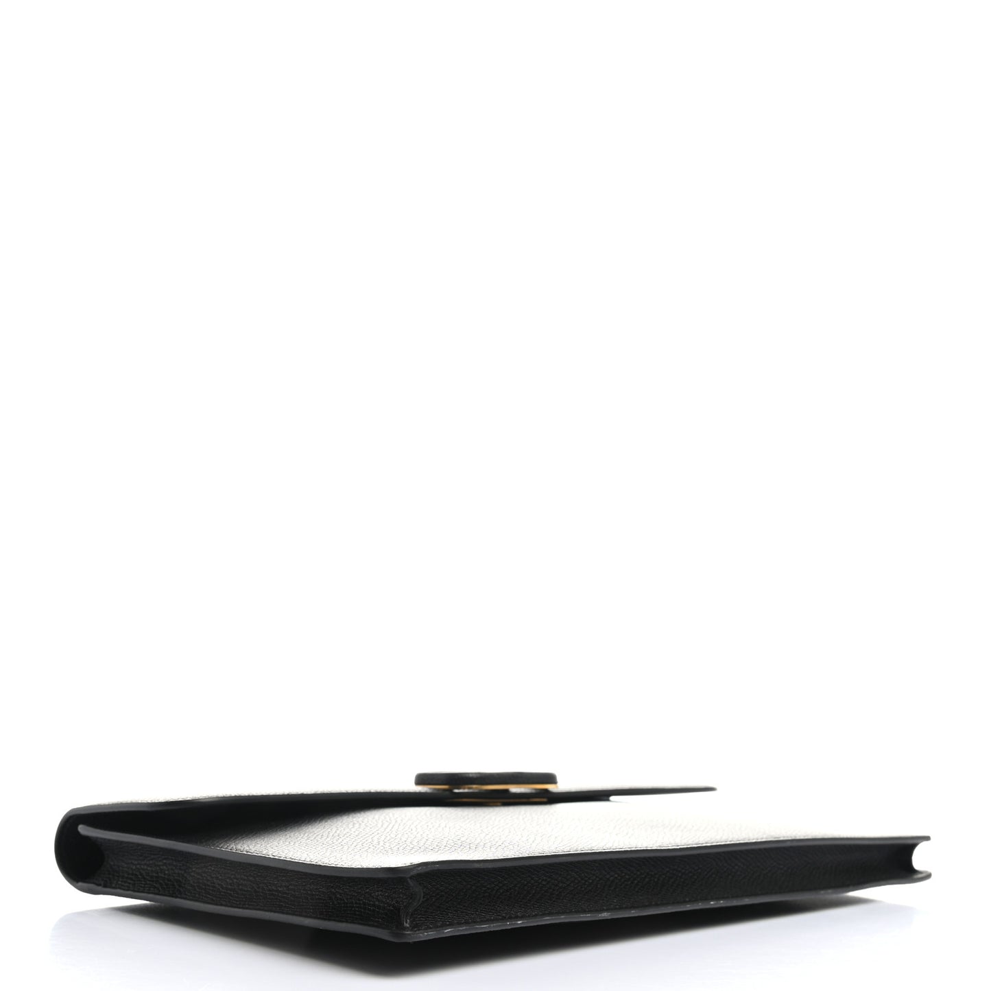 Grained Calfskin VSling Pouch Black
