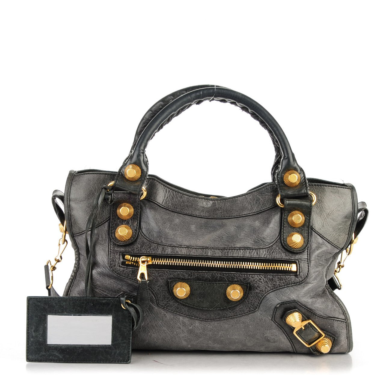 Balenciaga Agneau Giant 21 Gold Hardware City Anthracite 1 of 10