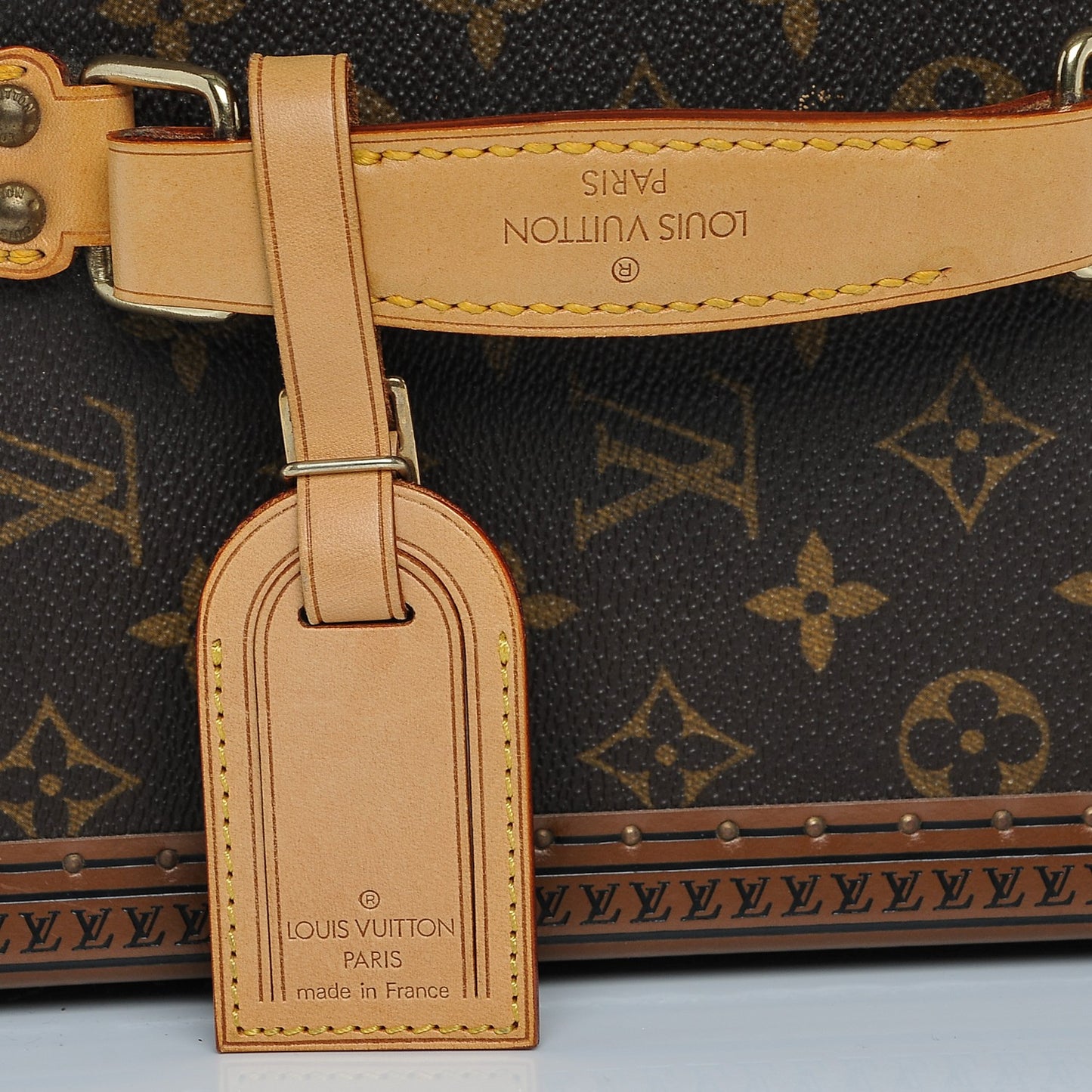 Monogram Boite Flacons Beauty Train Trunk Case