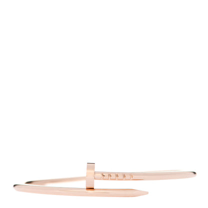Cartier 18K Pink Gold Small Juste Un Clou Bracelet 15 1 of 4