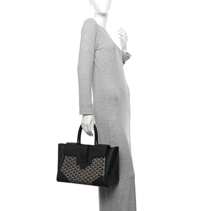 Goyard Goyardine Saigon Tote Black 2 of 13