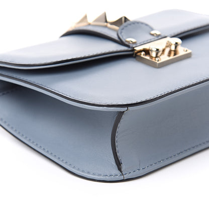 Valentino Garavani Vitello Small Glam Lock Rockstud Flap Sky Sorbet 7 of 12